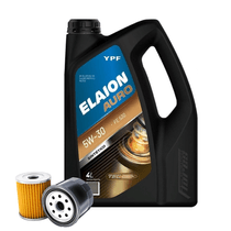 Cambio de Aceite Sintético YPF Elaion AURO FE 5W-30 + Filtro de Aceite