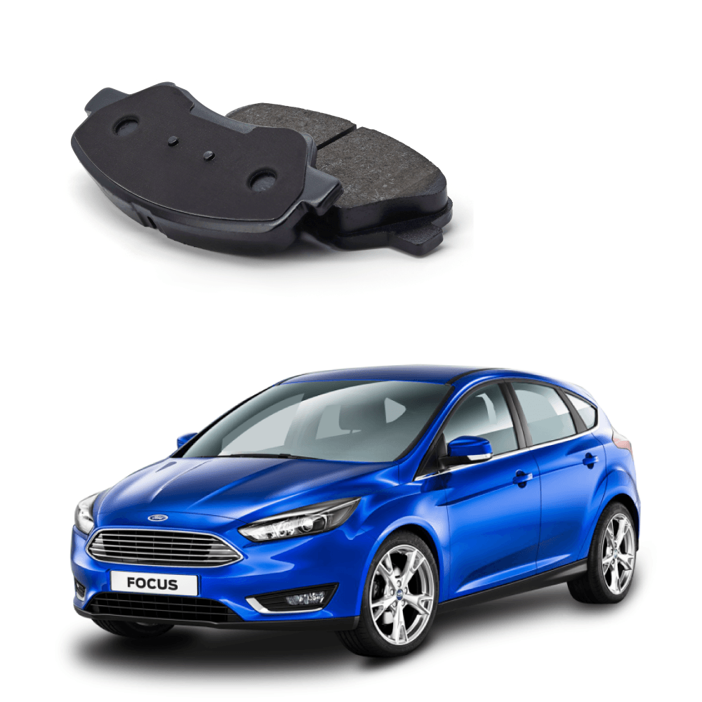 Kit Pastiglie Freno Anteriori AOQ Per Ford Focus I (1998-2010) - 1.4, 1.6, 1.8, 2.0 TDCI - Ricambio Originale