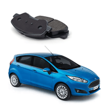 Cambio Pastillas de Freno Delanteras Durbloc Para Ford Fiesta Kinetic Design