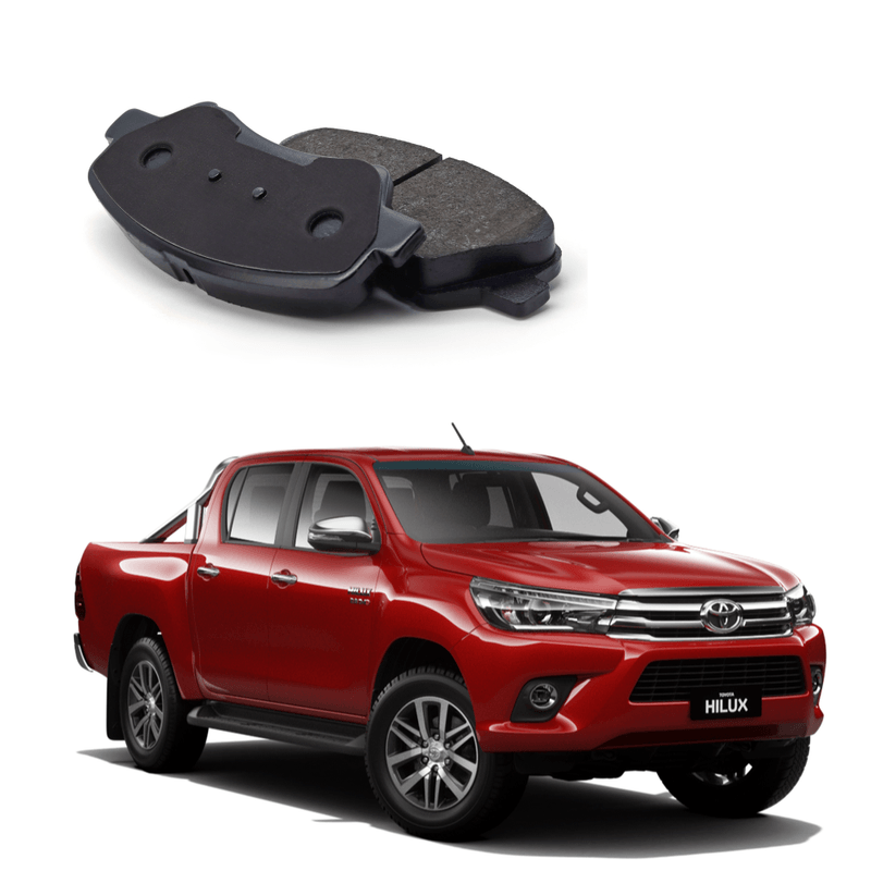 Cambio-Pastillas-de-Freno-Delanteras-LPR-Toyota-Hilux-4X4